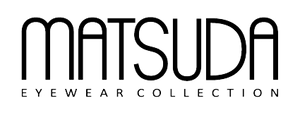 Matsuda Eyewear Collection logo in black on a white background 